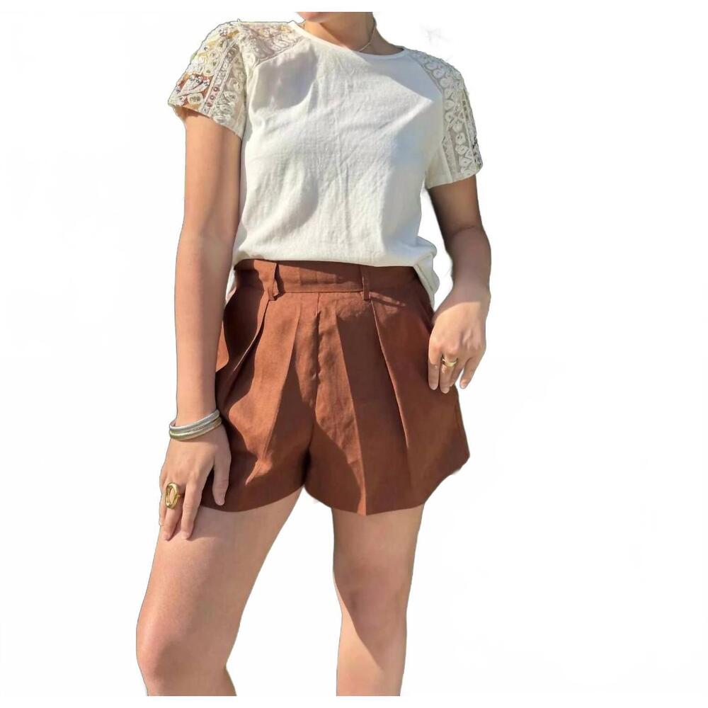 NEW RAMY BROOK tyler top in white